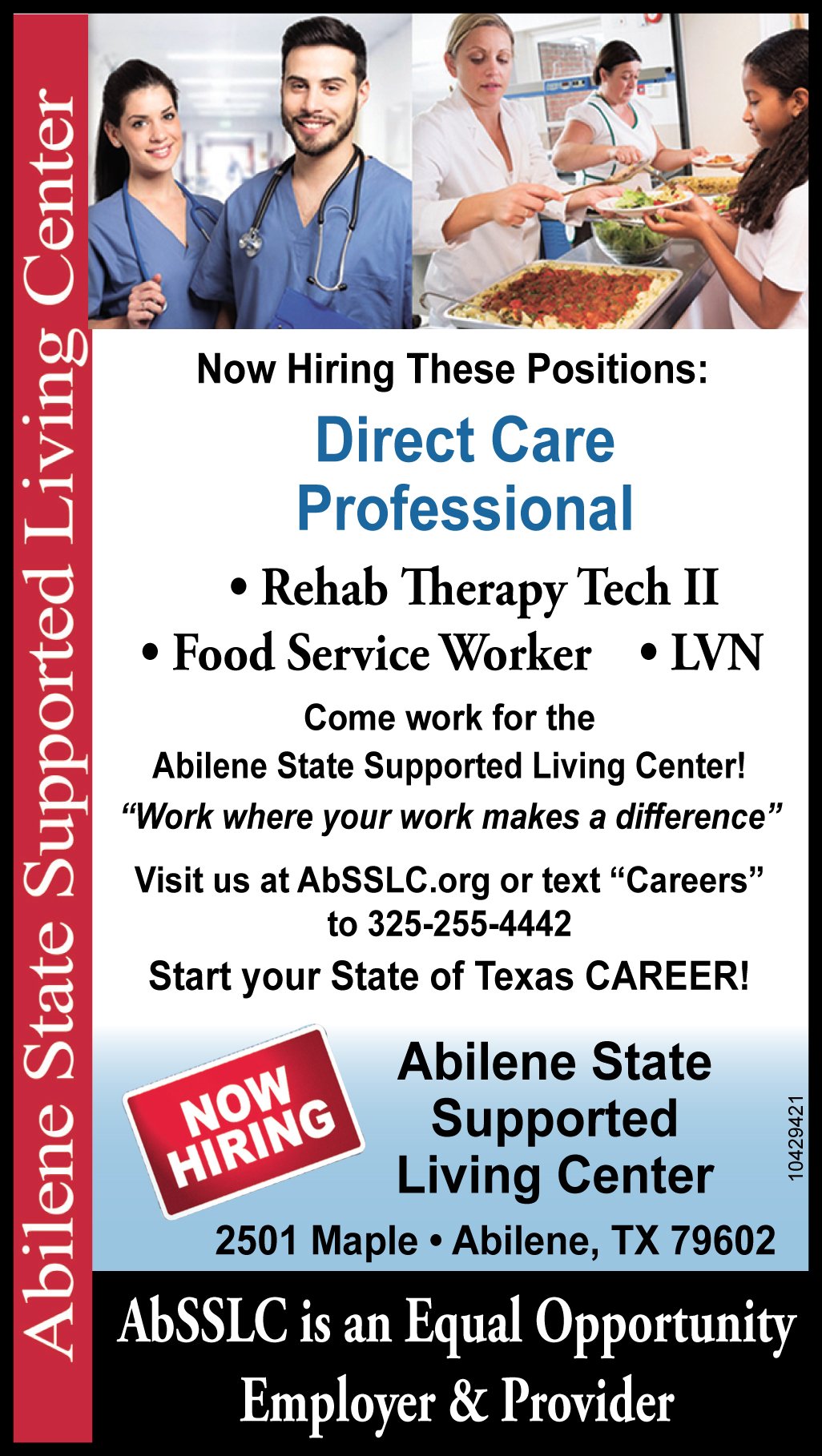 Employment Opportunities In Abilene Tx