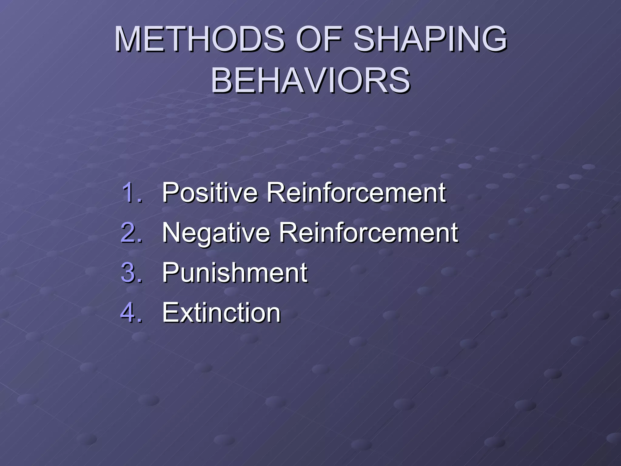 Extinction Of Behavior Maintained By Negative Reinforcement