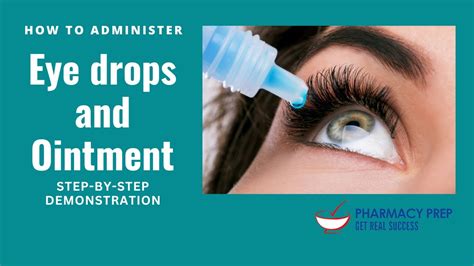 Eye Drops And Eye Ointment