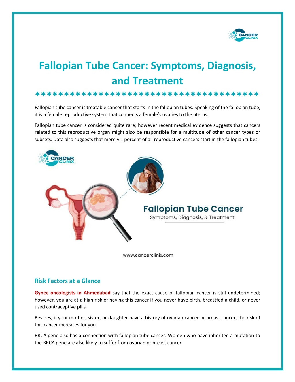 Fallopian Tube Cancer