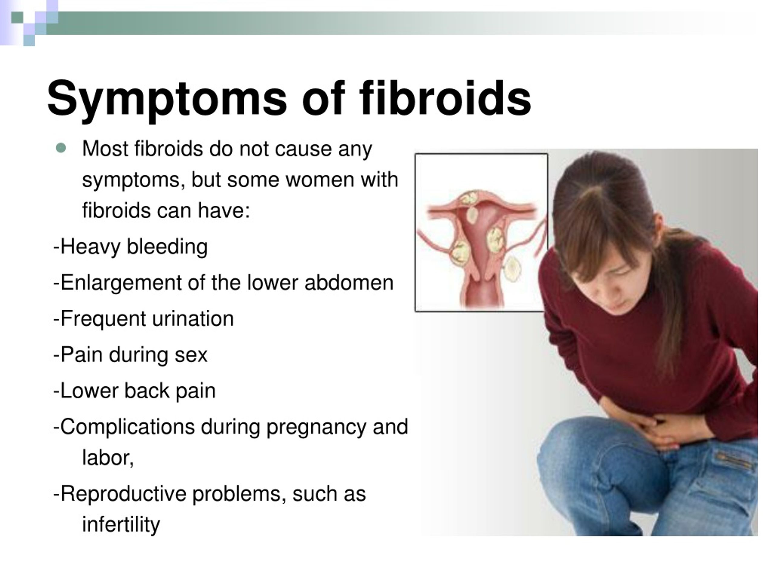 Fibroid Cancer Symptoms