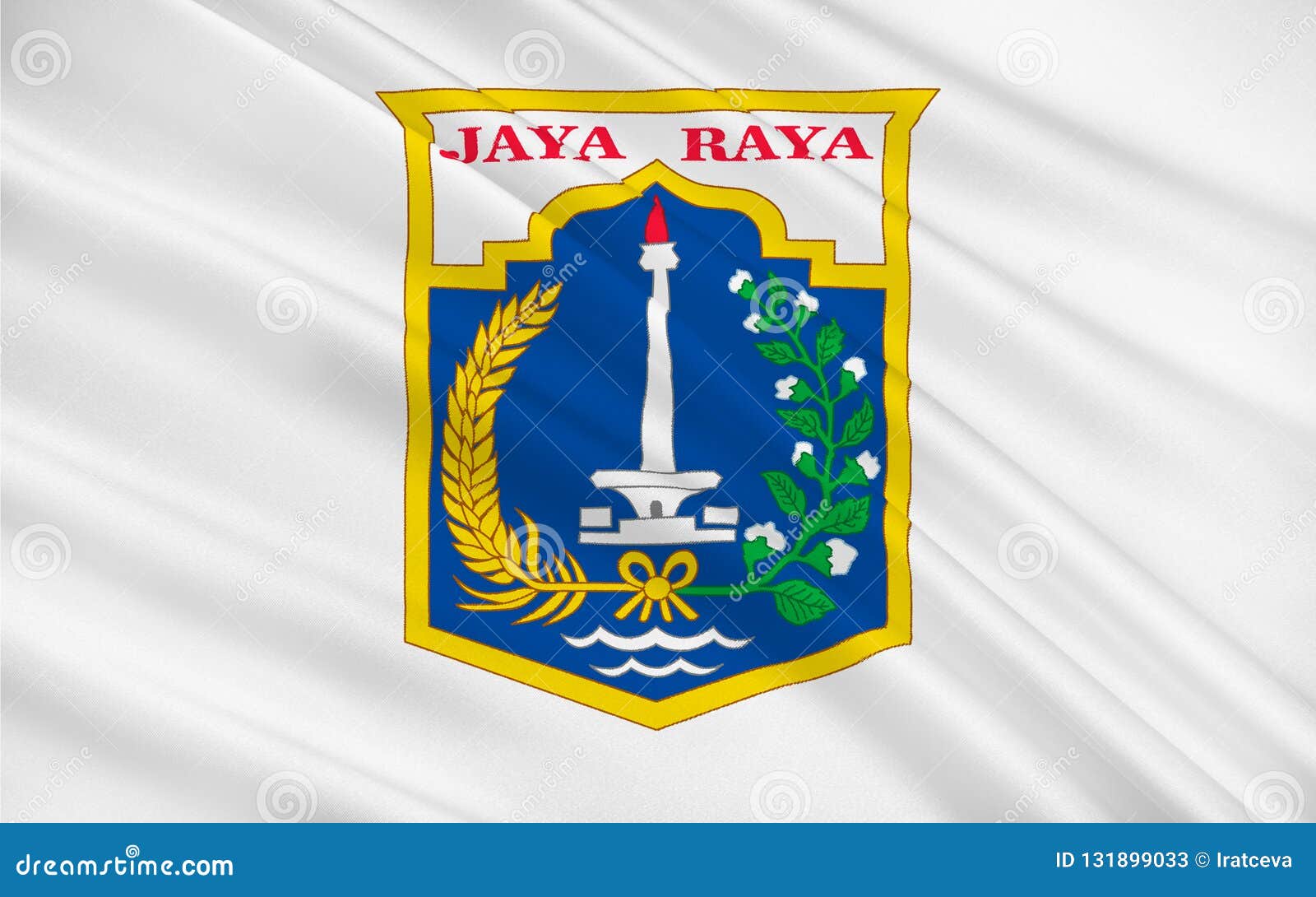 Flag Of Jakarta