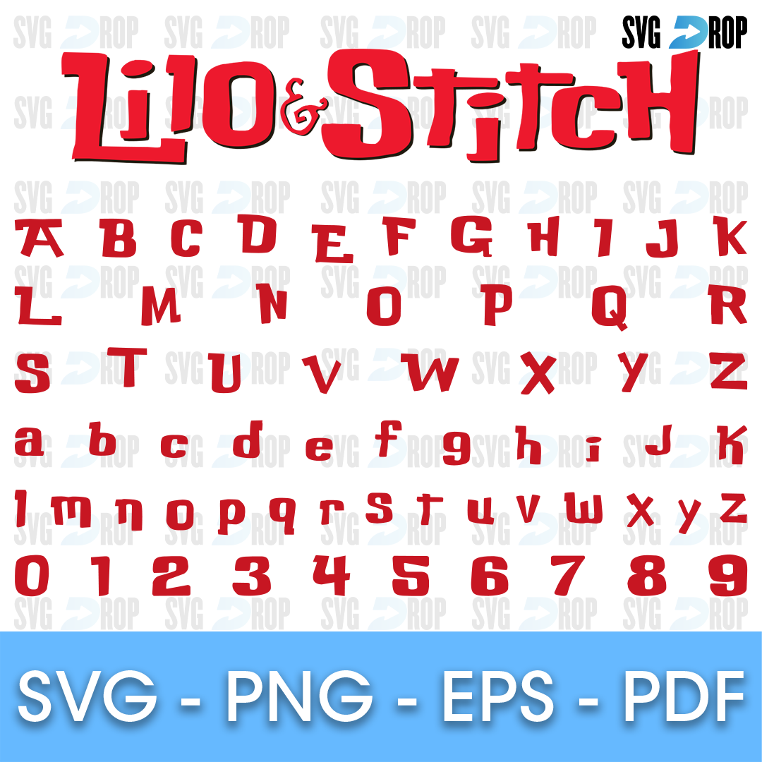 Font For Lilo And Stitch