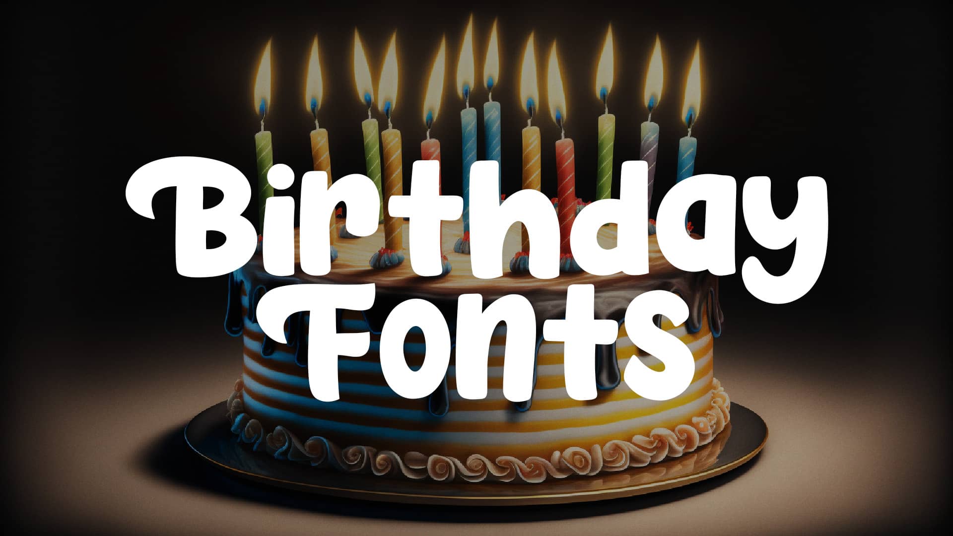 Font For Tarpaulin