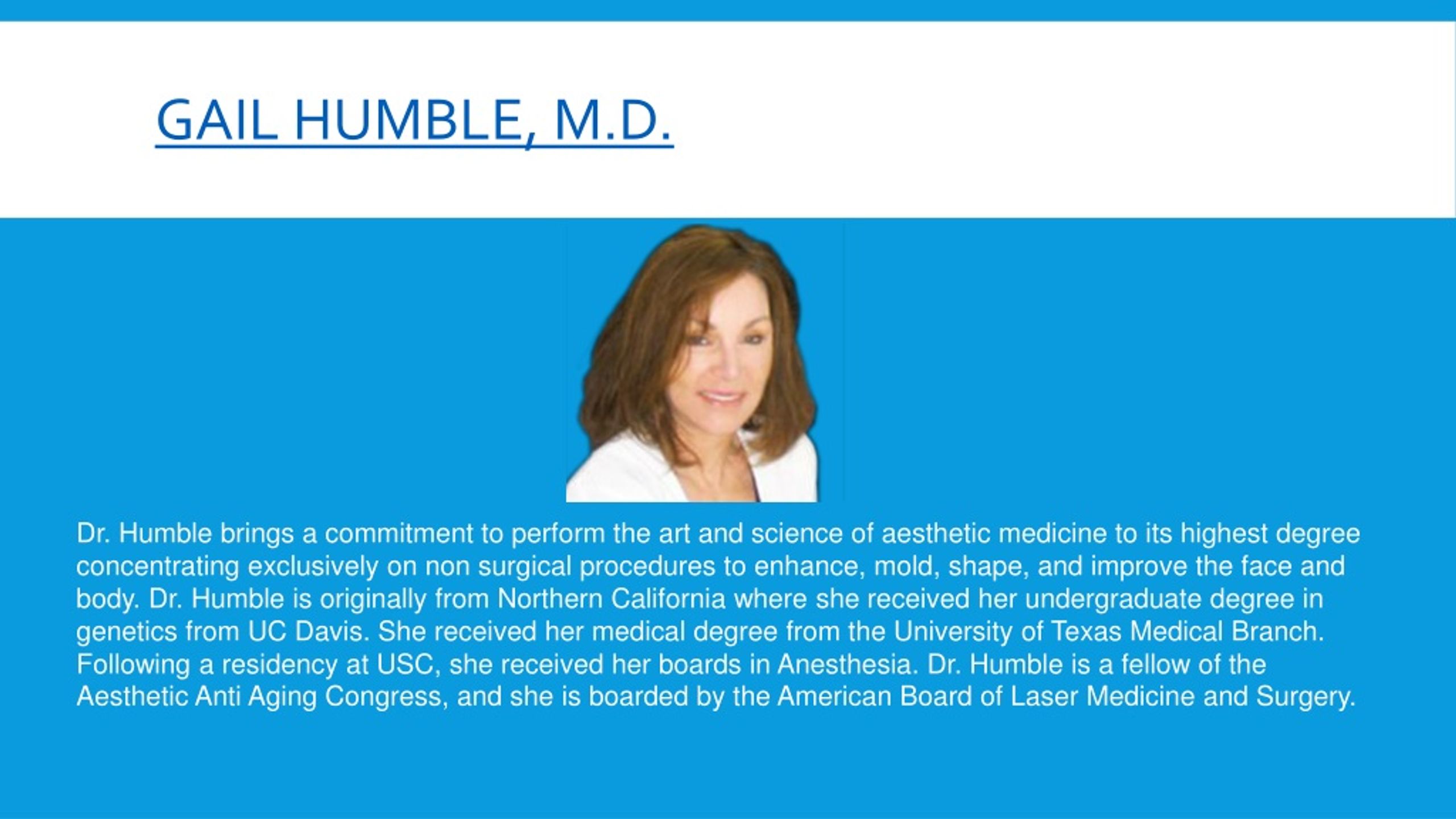 Gail Humble Face Surgery