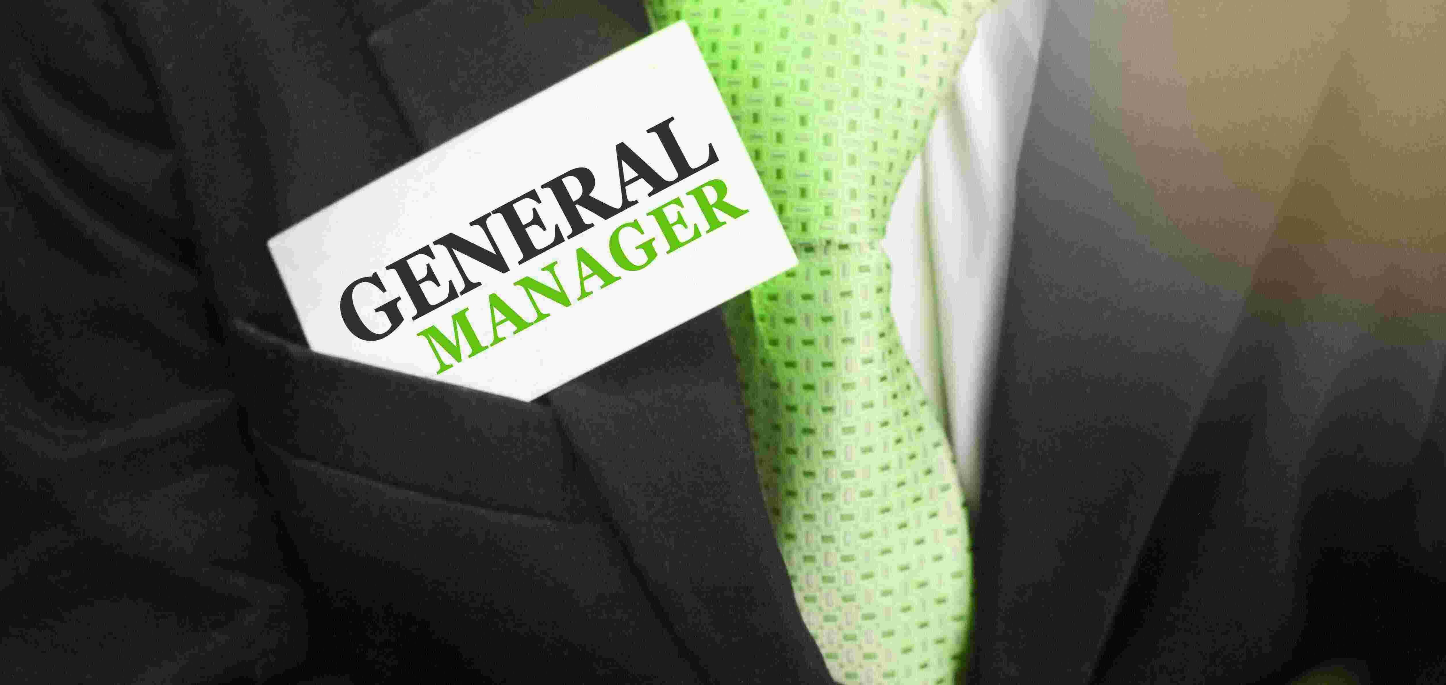 General Manager Assistant Manager