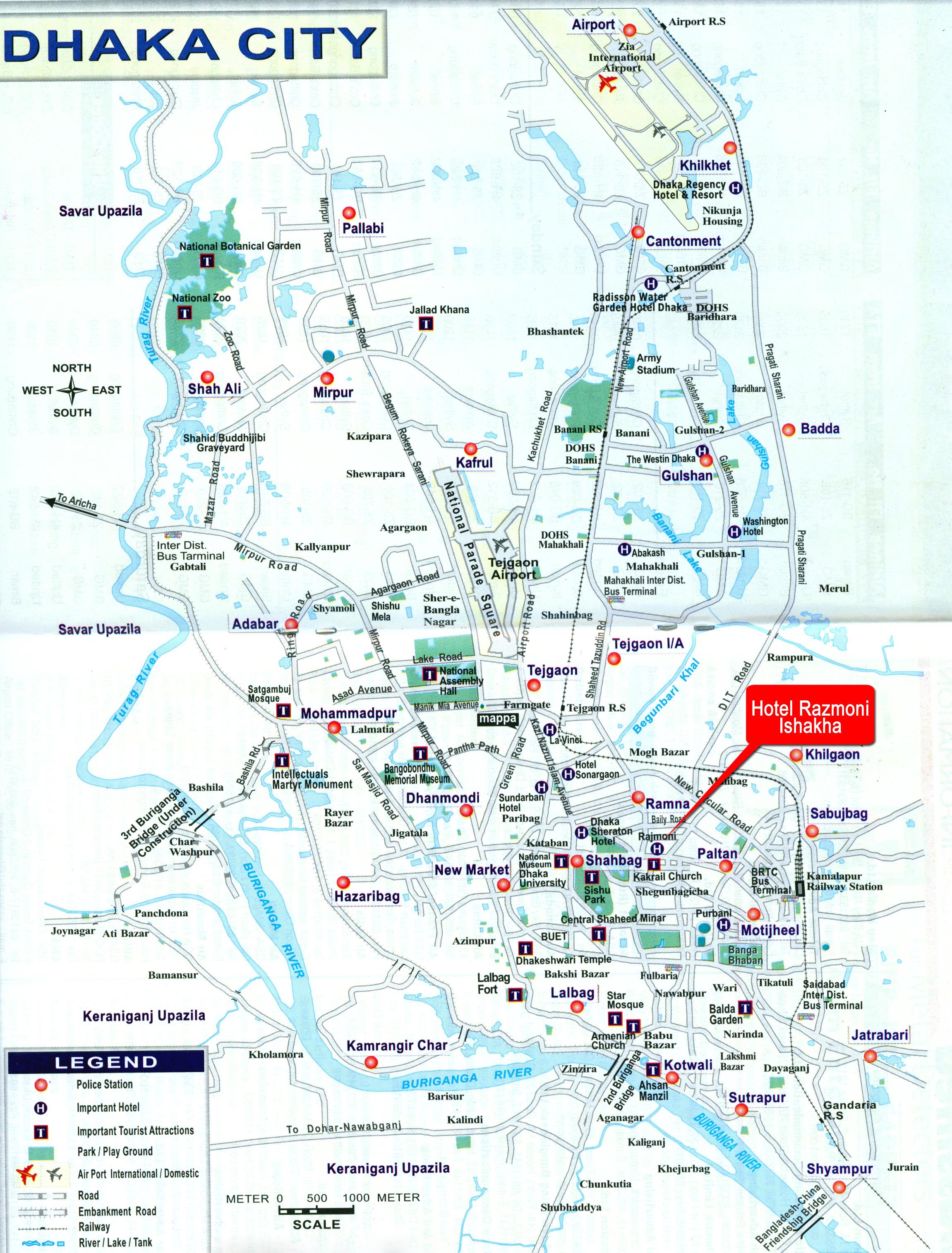 Google Map Of Bangladesh Dhaka