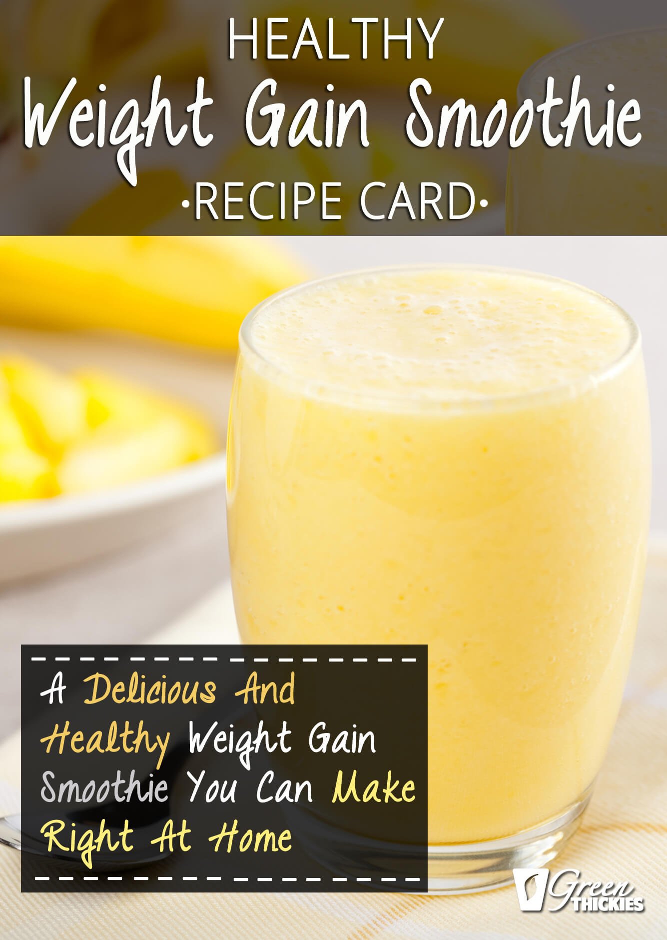 Healthy Smoothies For Weight Gain