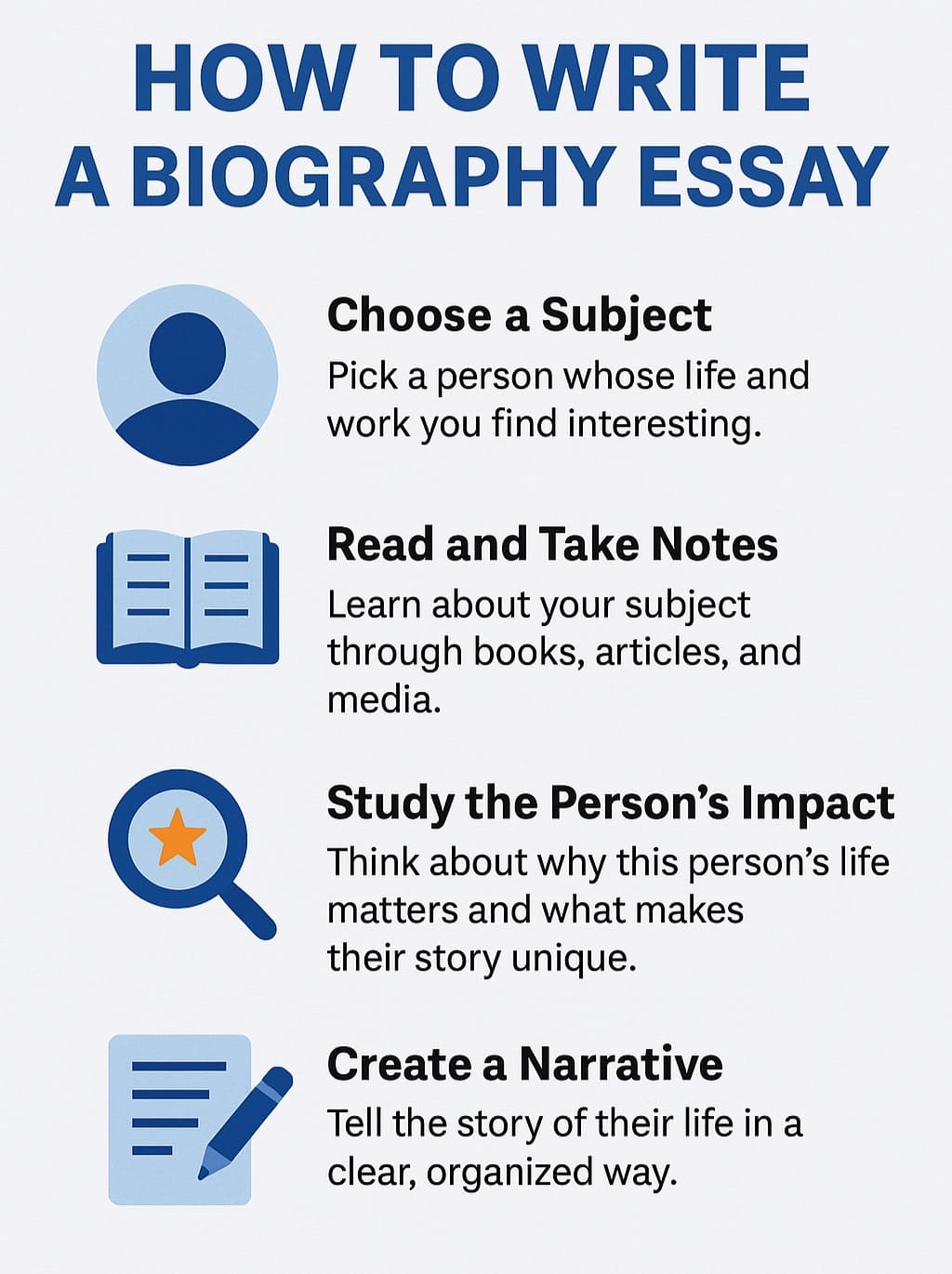 How Can I Write Biography