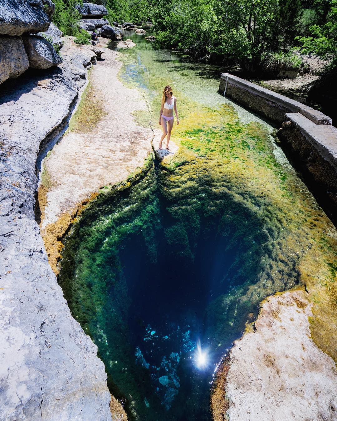 How Deep Is Jacob's Well In Texas