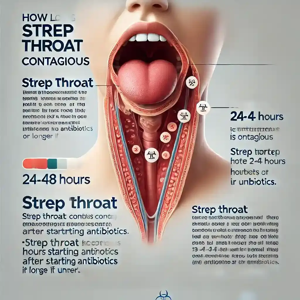 How Long Strep Throat Contagious