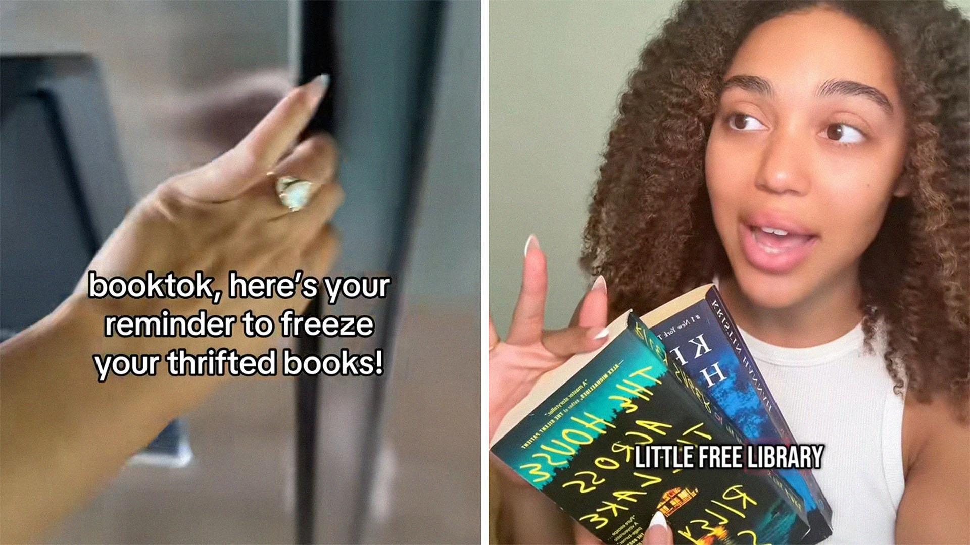How Long To Freeze Thrifted Books