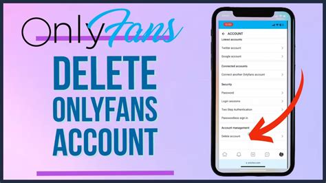 How To Delete A Onlyfans Account