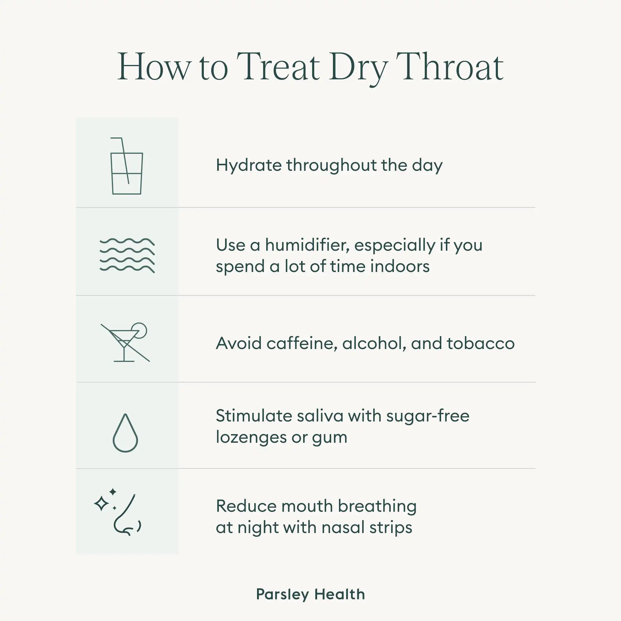 How To Fix Dry Throat