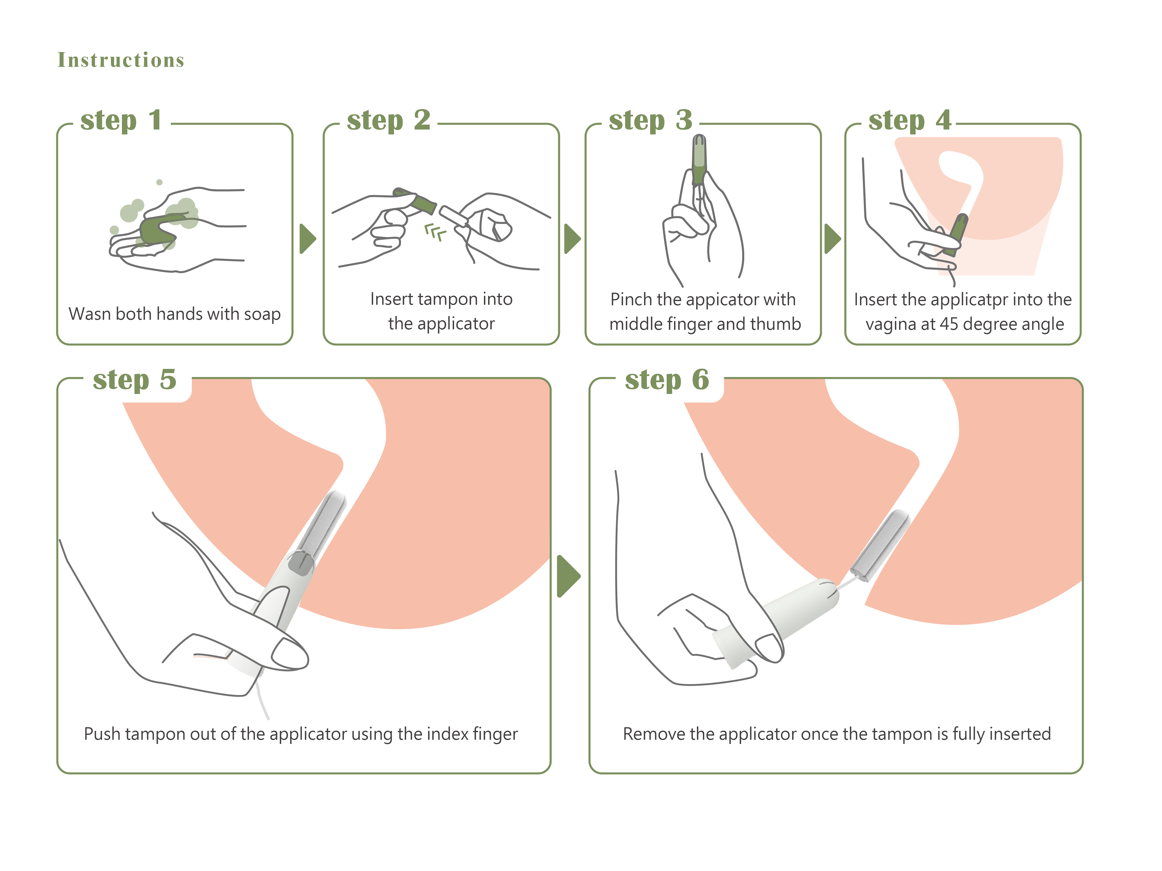 How To Insert The Tampon