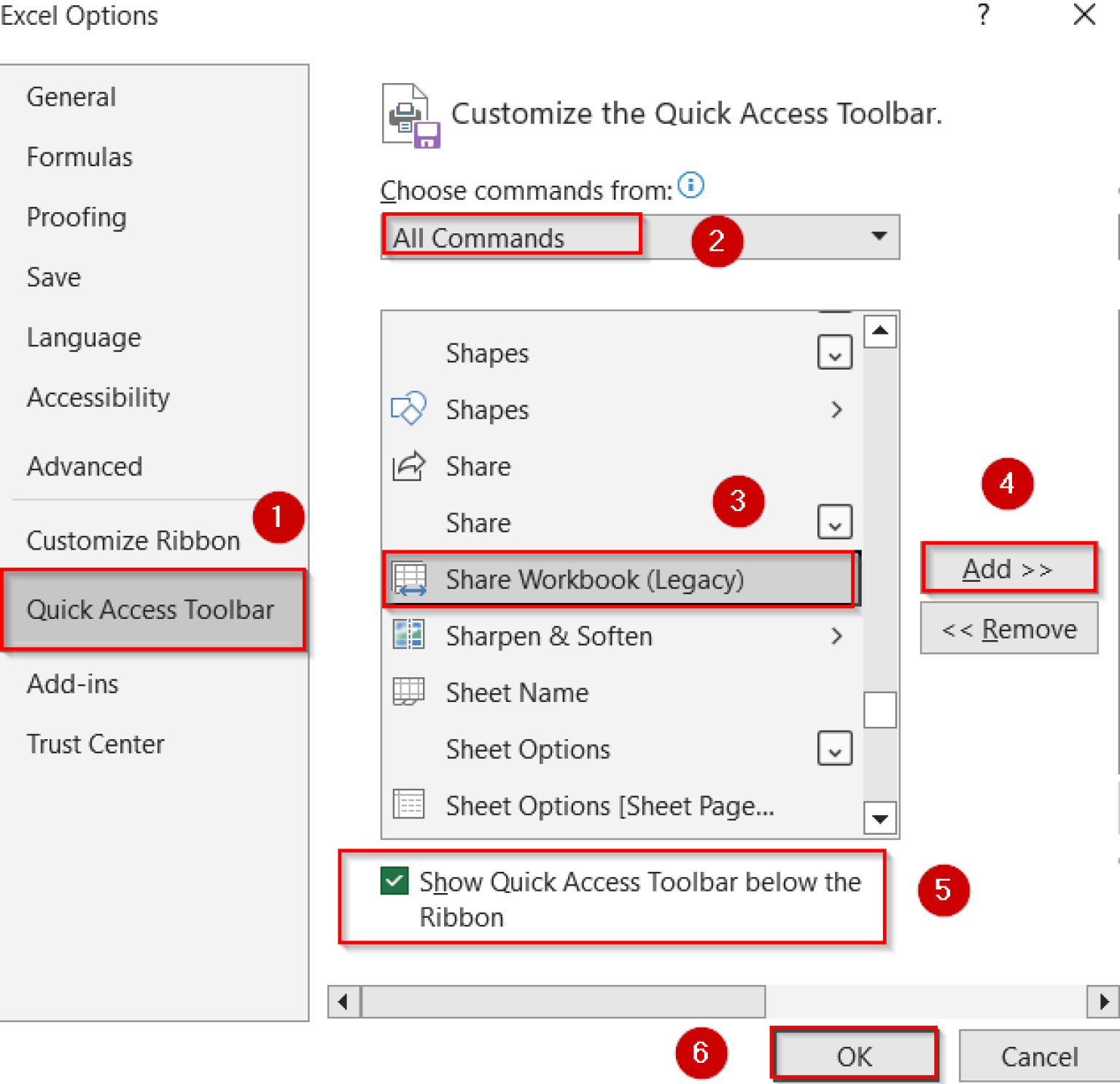 How To Share Excel Workbook