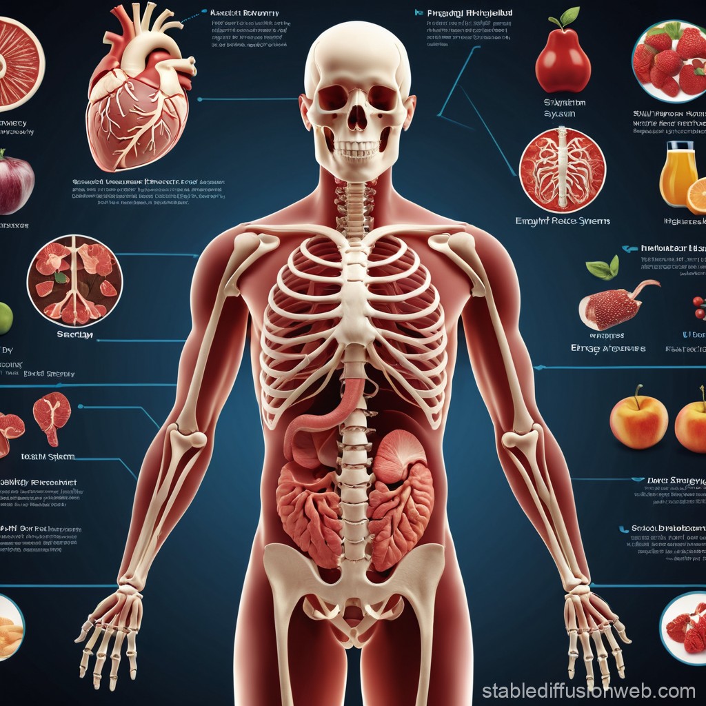 Illustration Of Human Body
