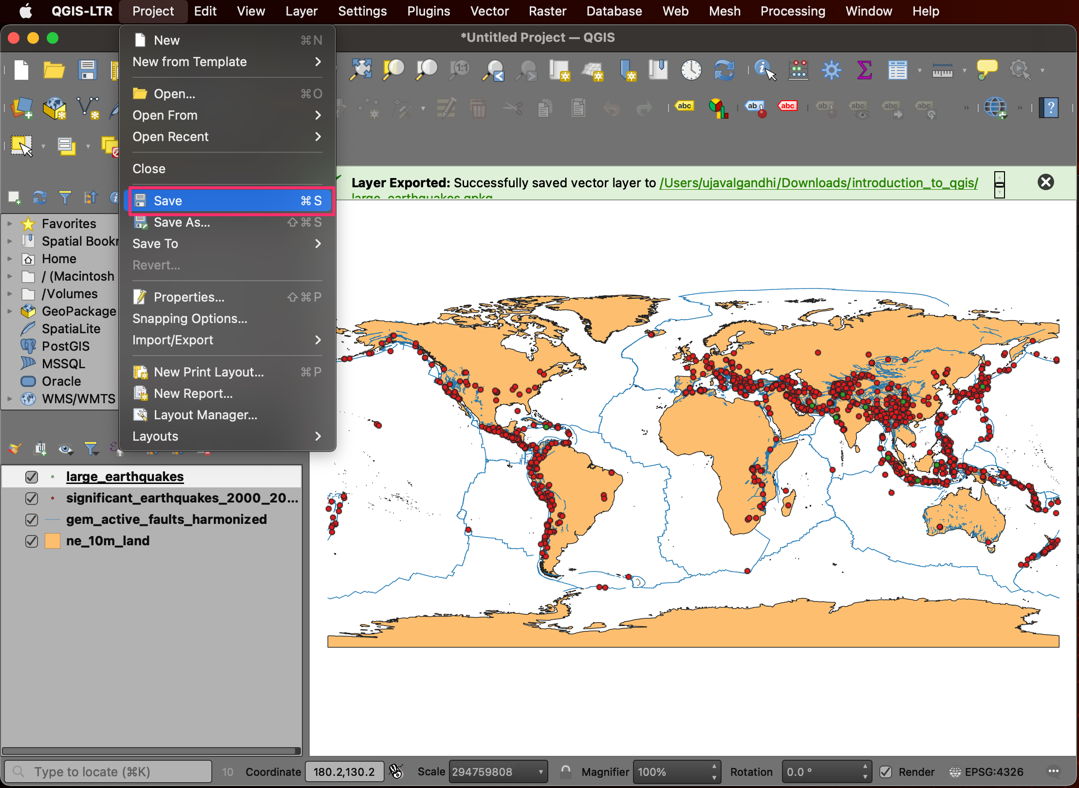 Introduction To Qgis