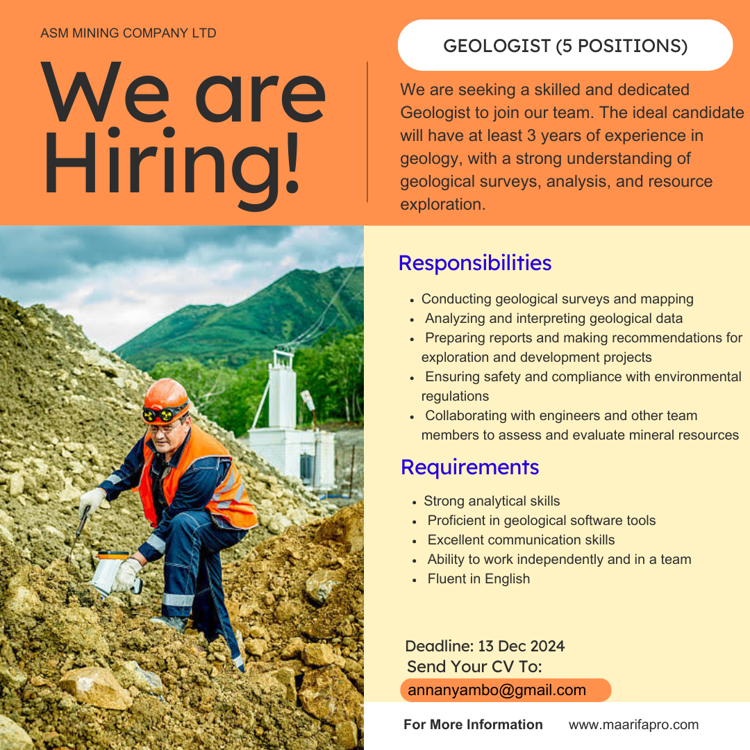 Job Opportunities In Mining