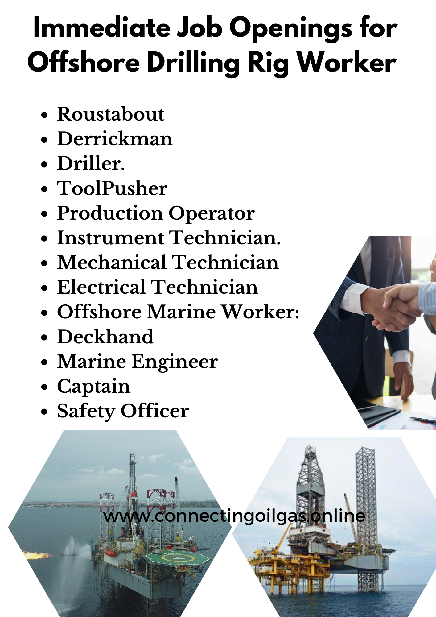 Job Opportunities In Oil Rigs