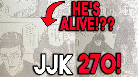 Jujutsu Kaisen 270 Leaks