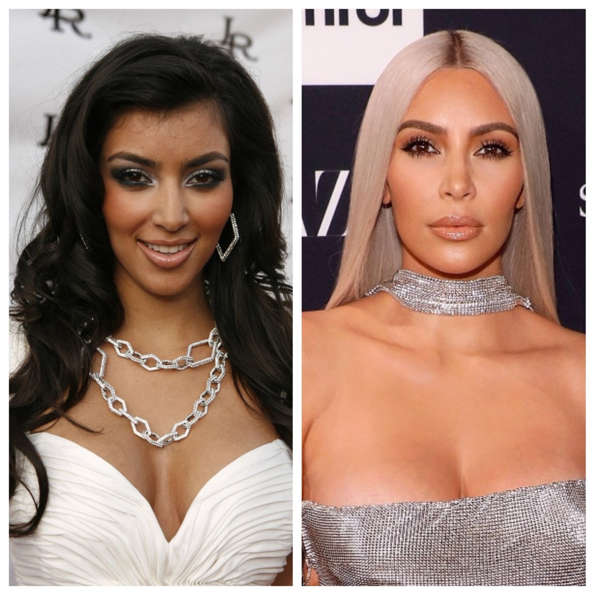 Kim Kardashian Face Before Plastic Surgery