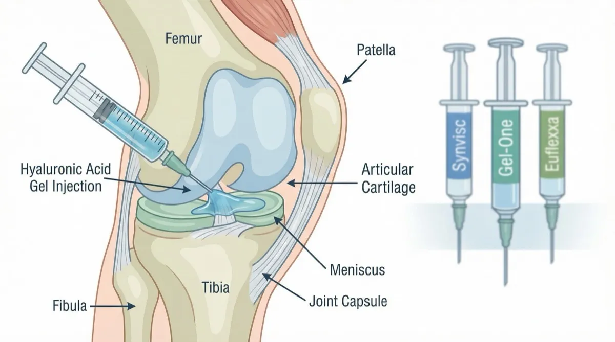 Knee Injection Gel
