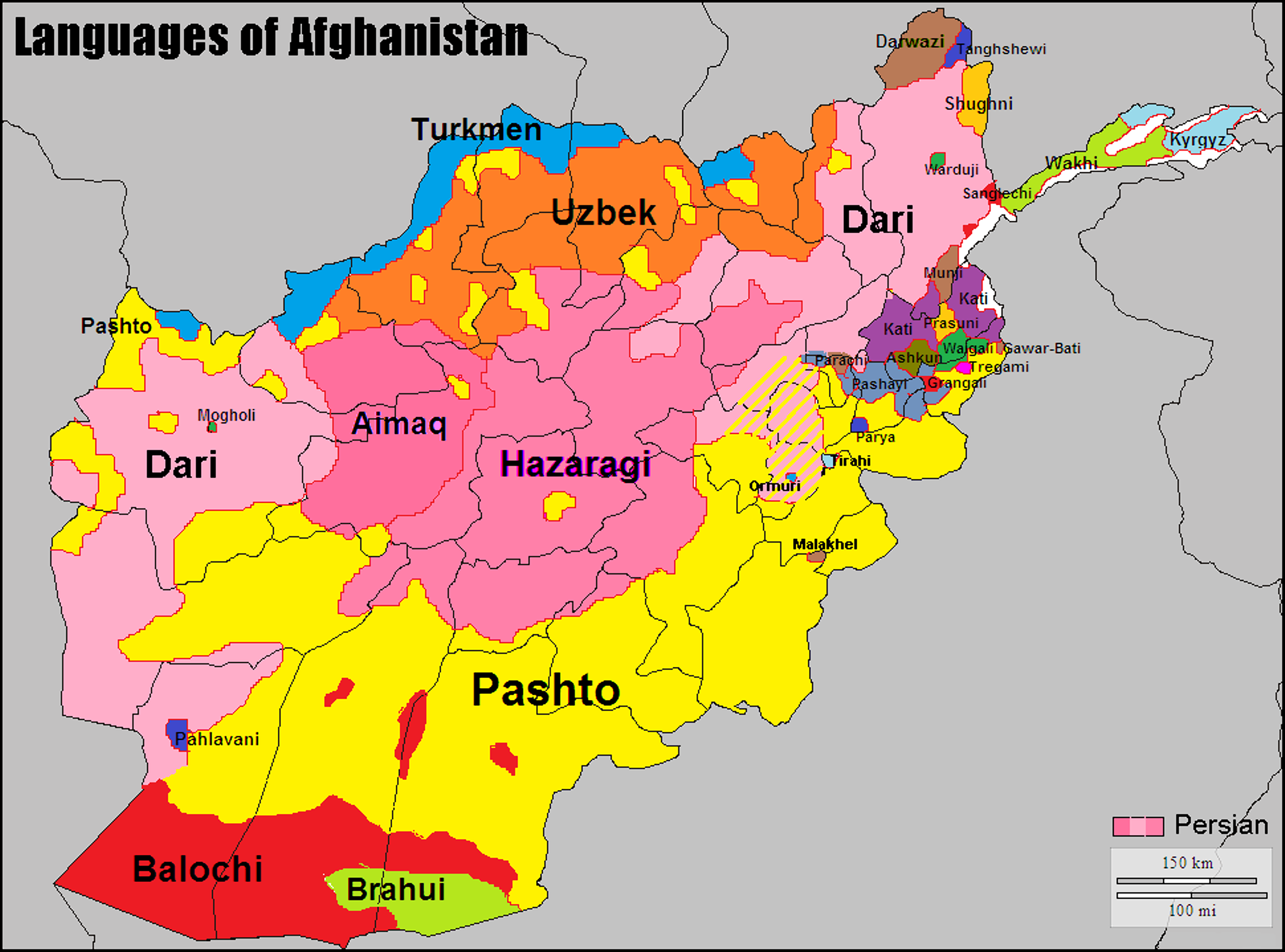 Language Of Afghanistan