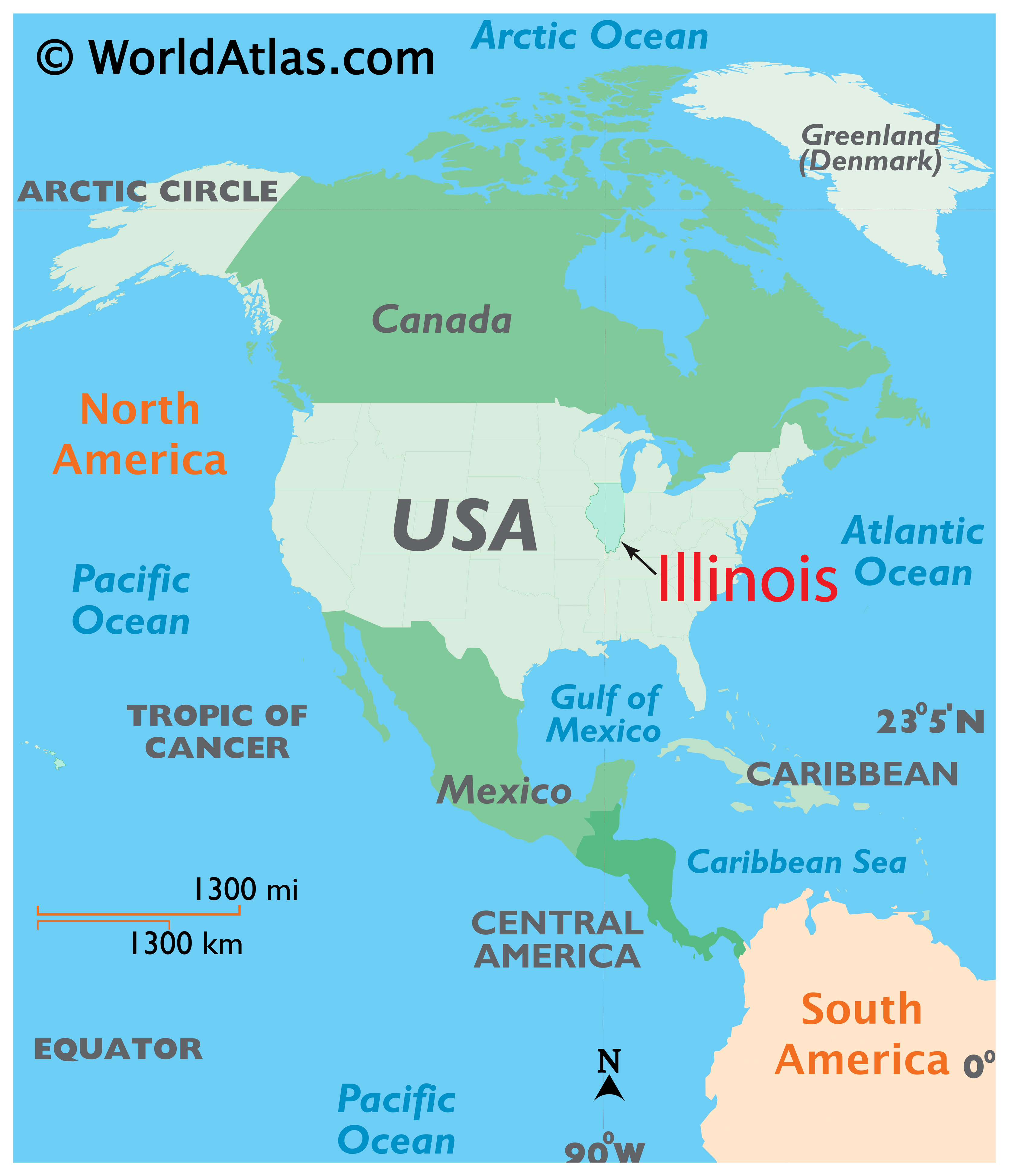 Latitude Of Chicago