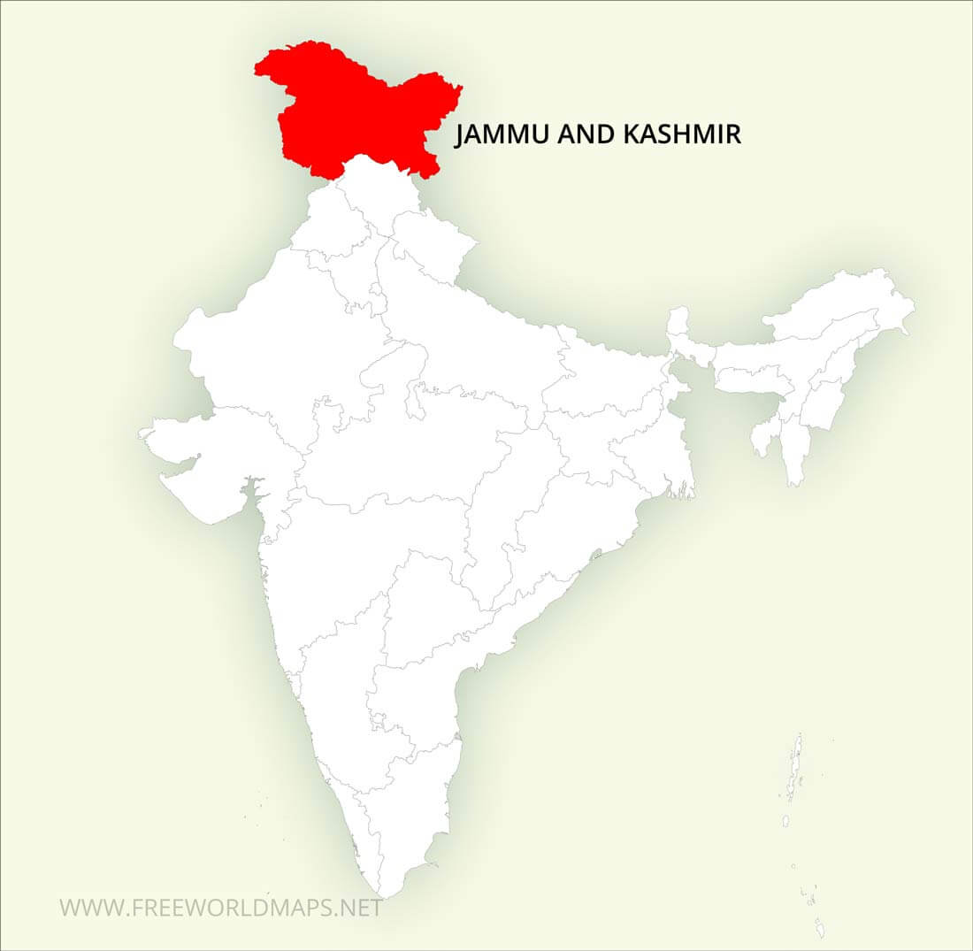 Latitude Of Jammu And Kashmir