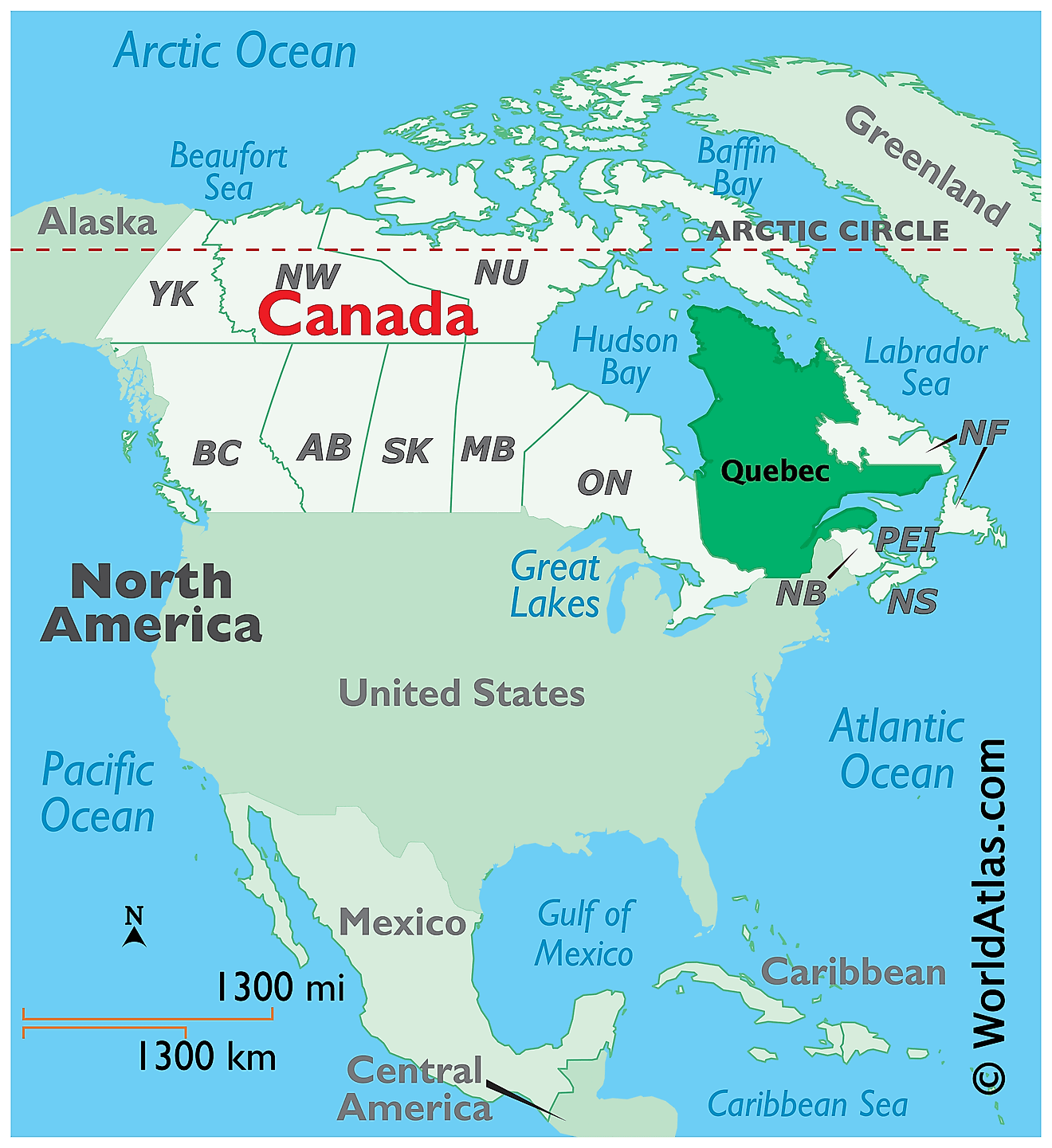 Latitude Of Quebec