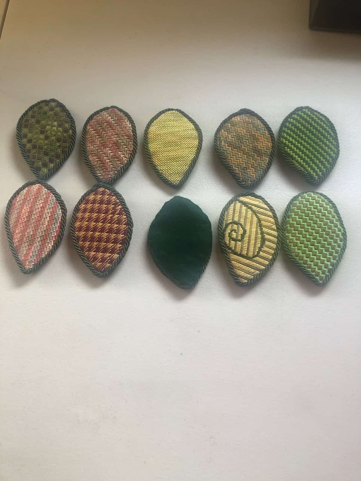 Layers Of Leaves Needlepoint