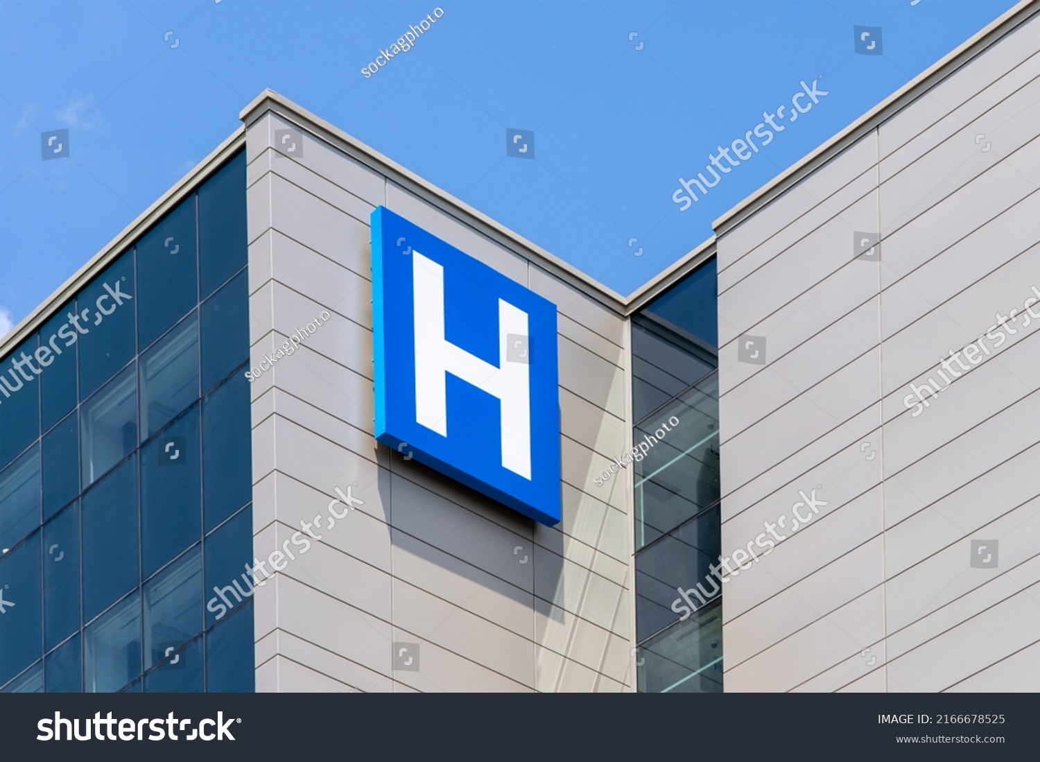 Letter H Sign