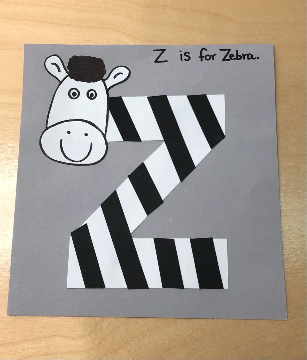 Letter Z Painting Preschool