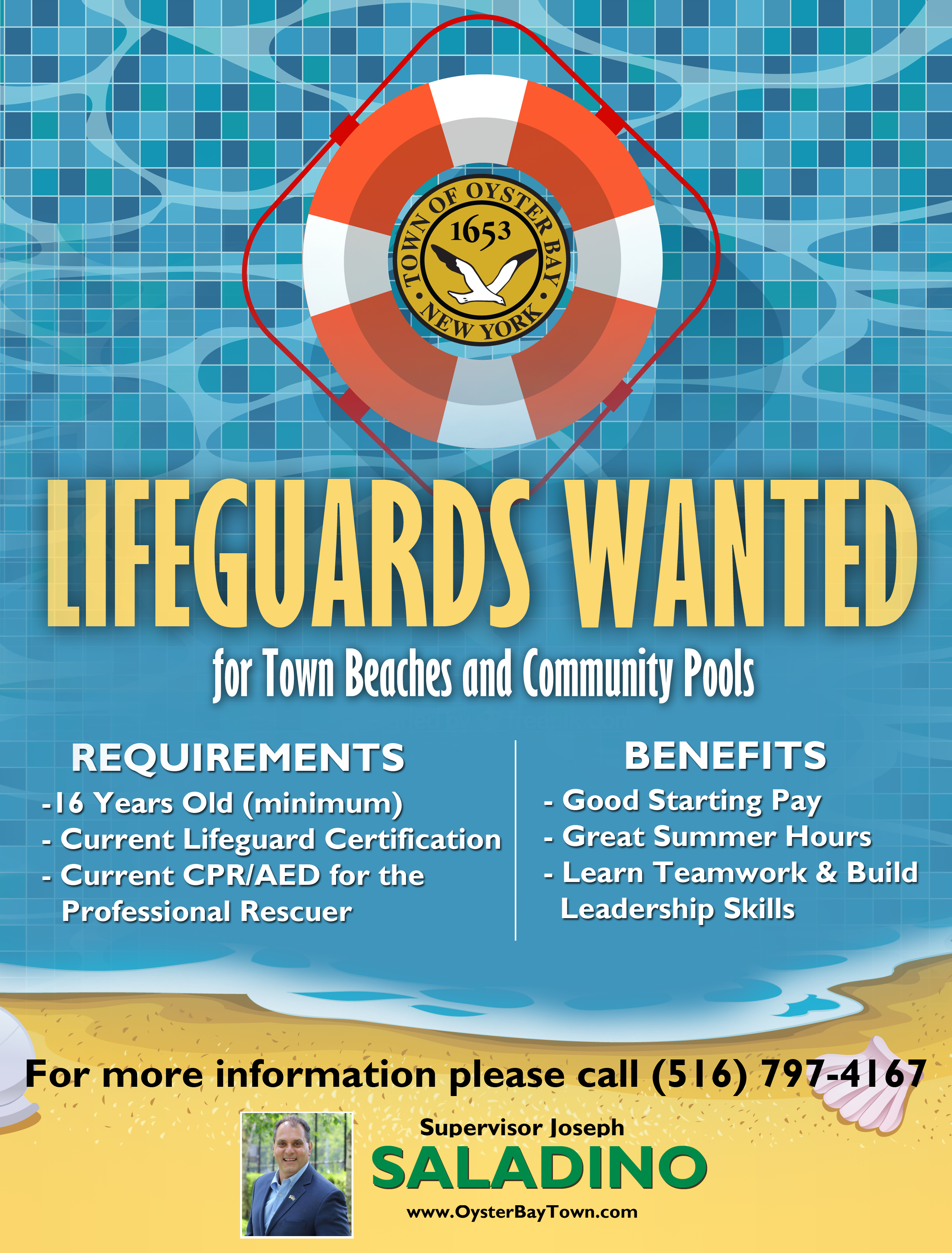 Life Guard Vacancy