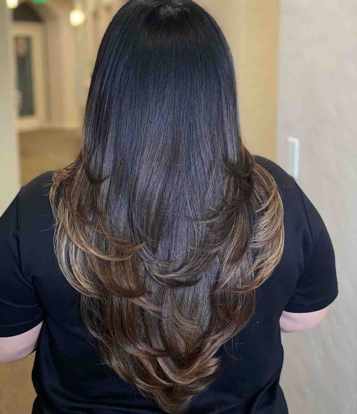 Long Vcut Layers