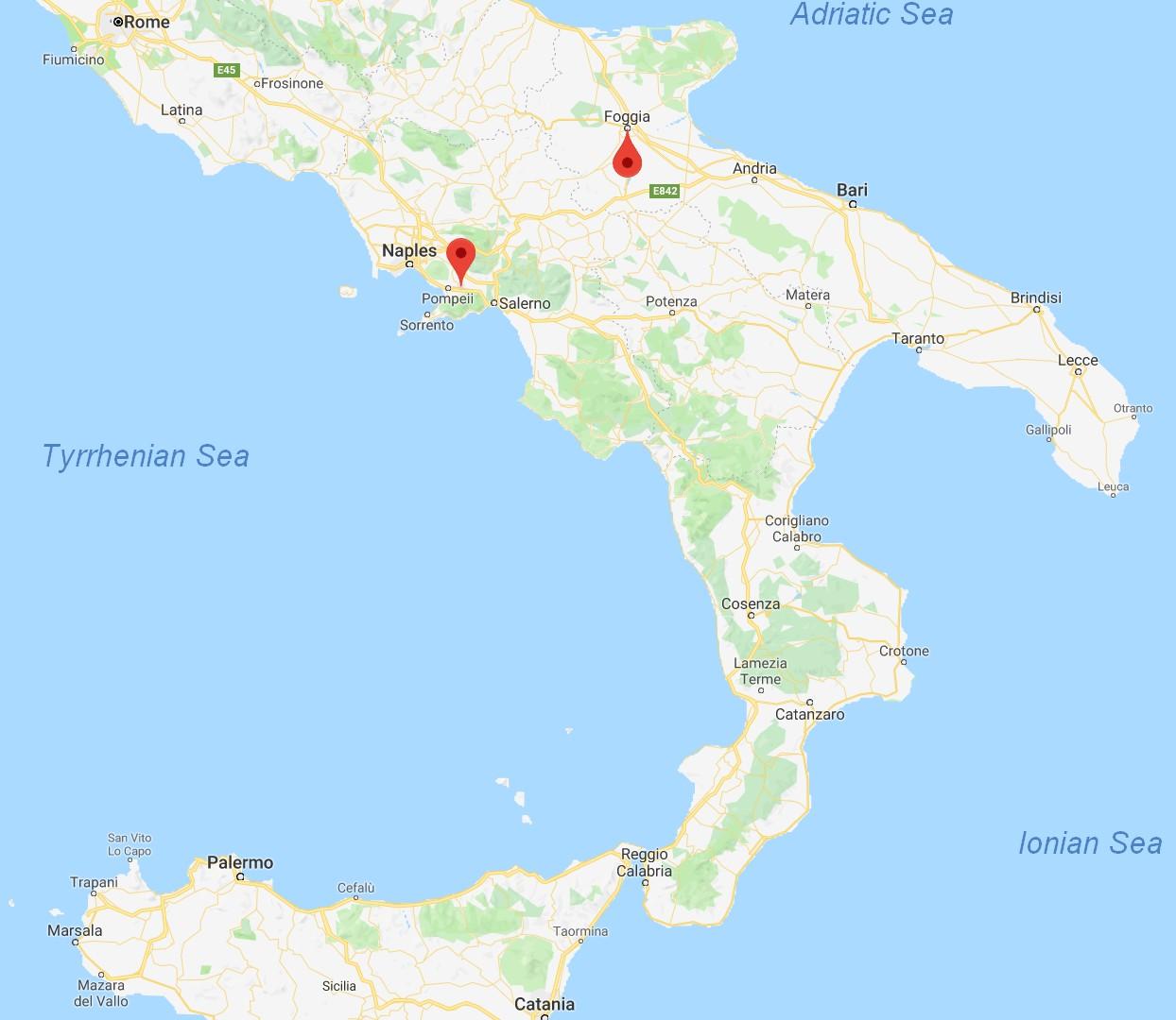 Longitude Of Italy