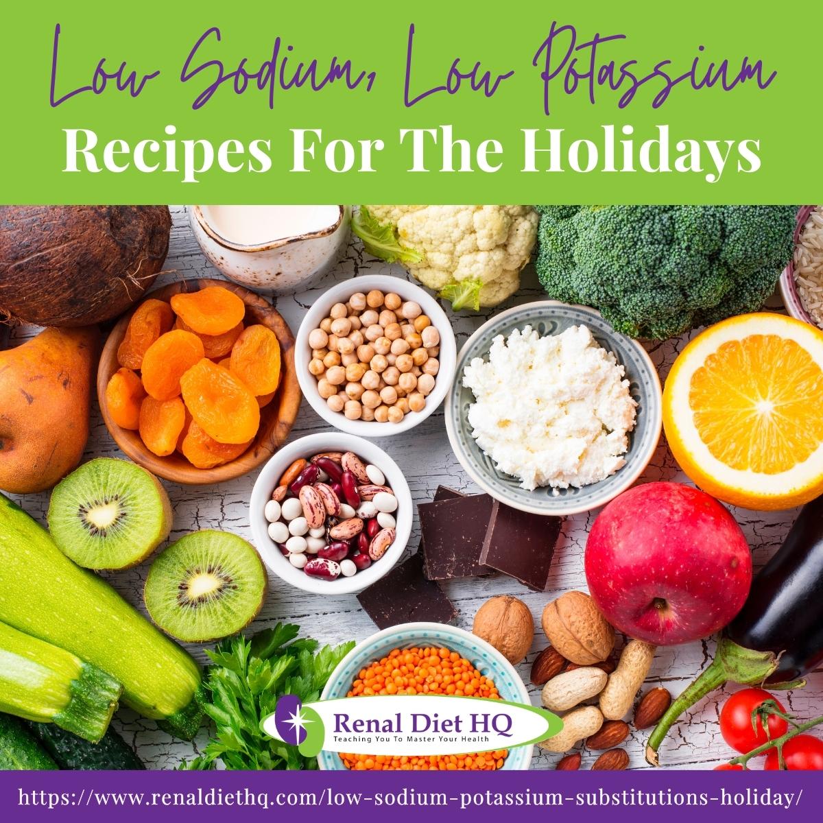 Low Sodium High Potassium