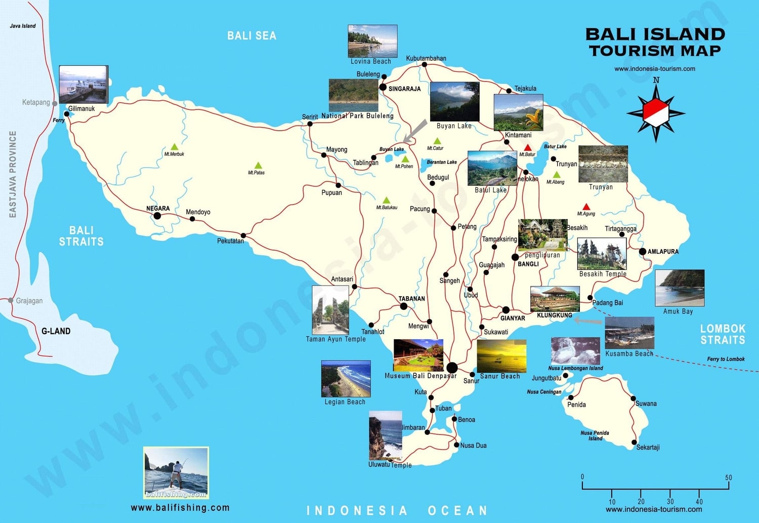 Map Bali Lengkap