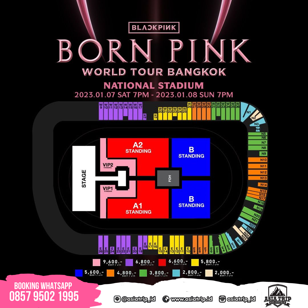 Map Blackpink Bangkok