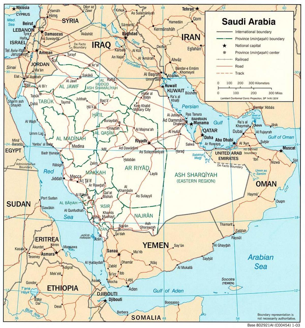 Map Jazirah Arab