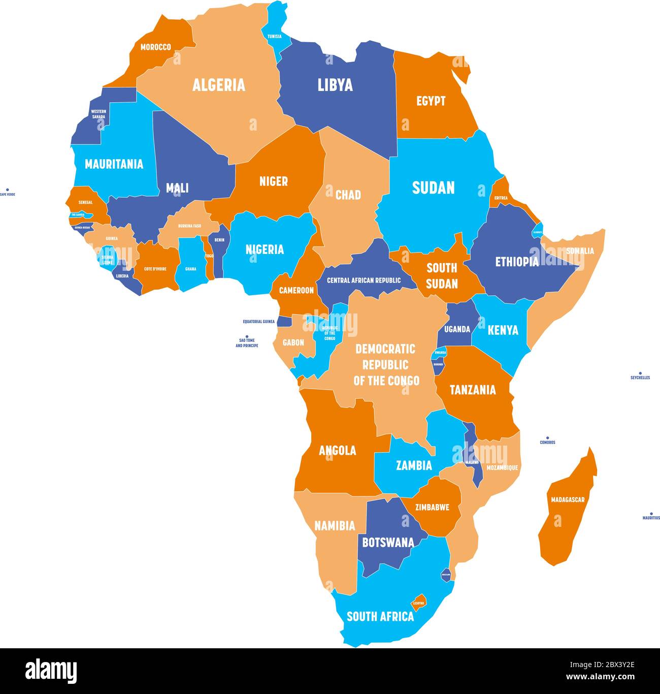 Map Of Africa Country