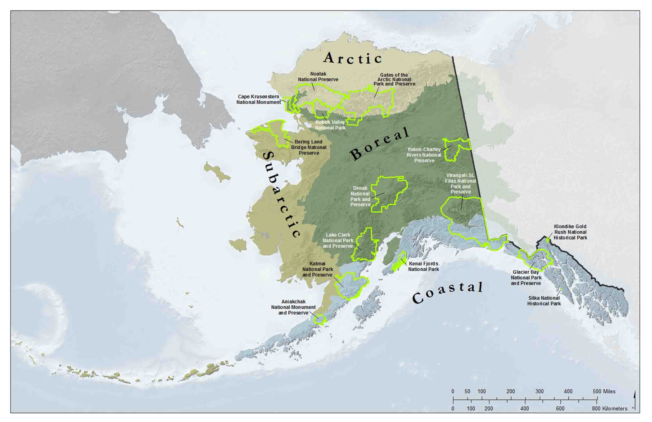 Map Of Alaska Biomes