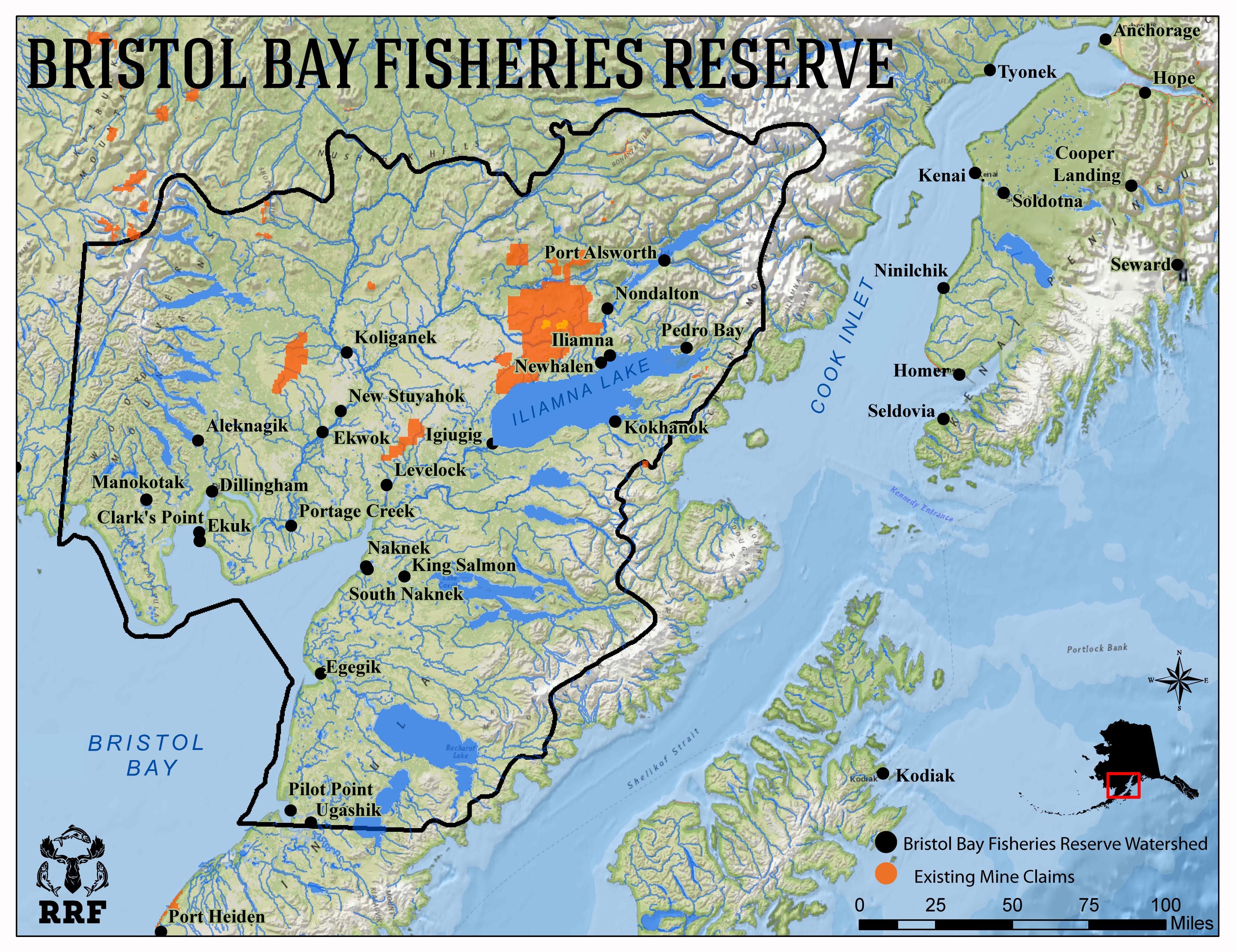 Map Of Alaska Bristol Bay