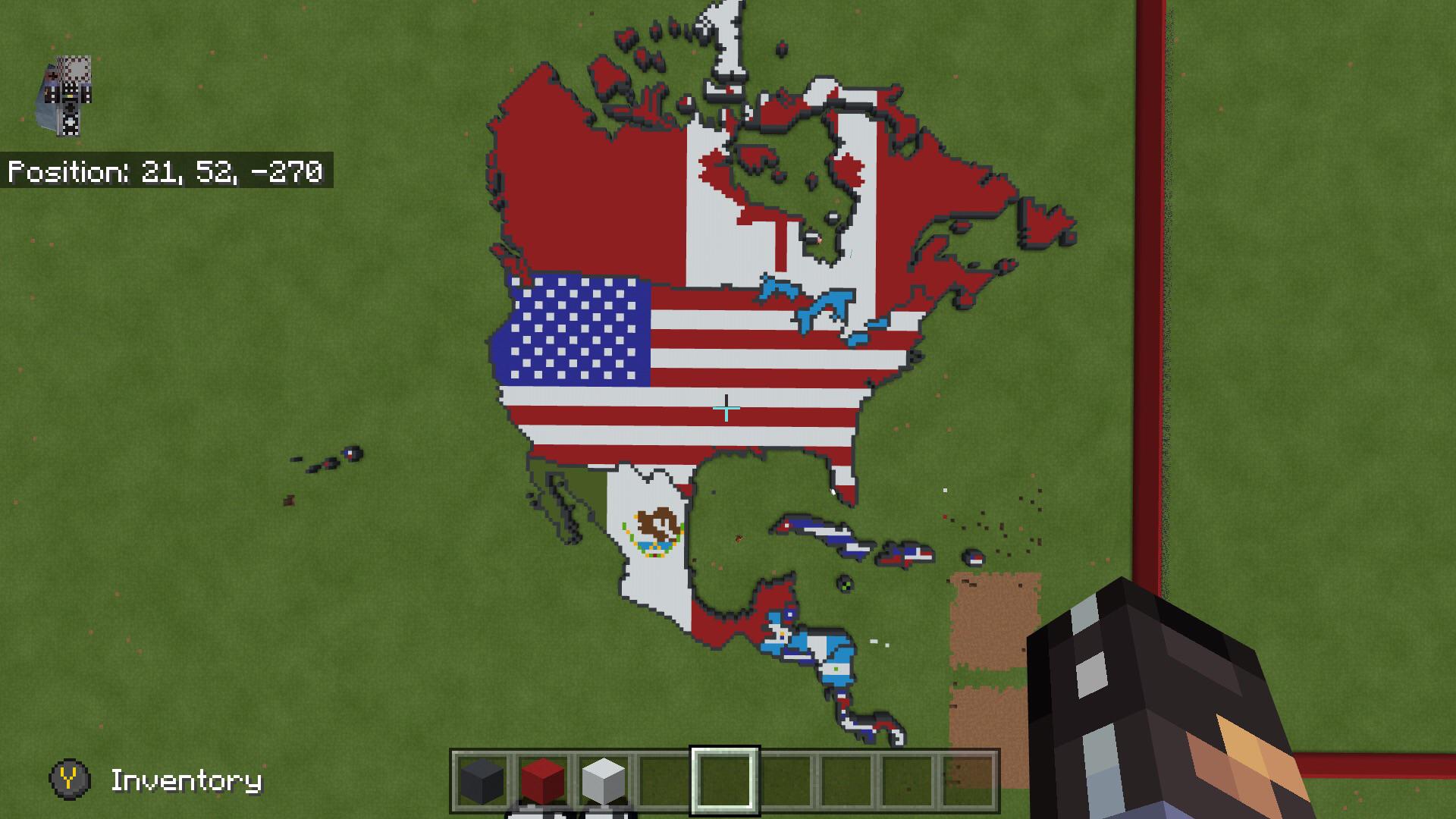 Map Of America Minecraft