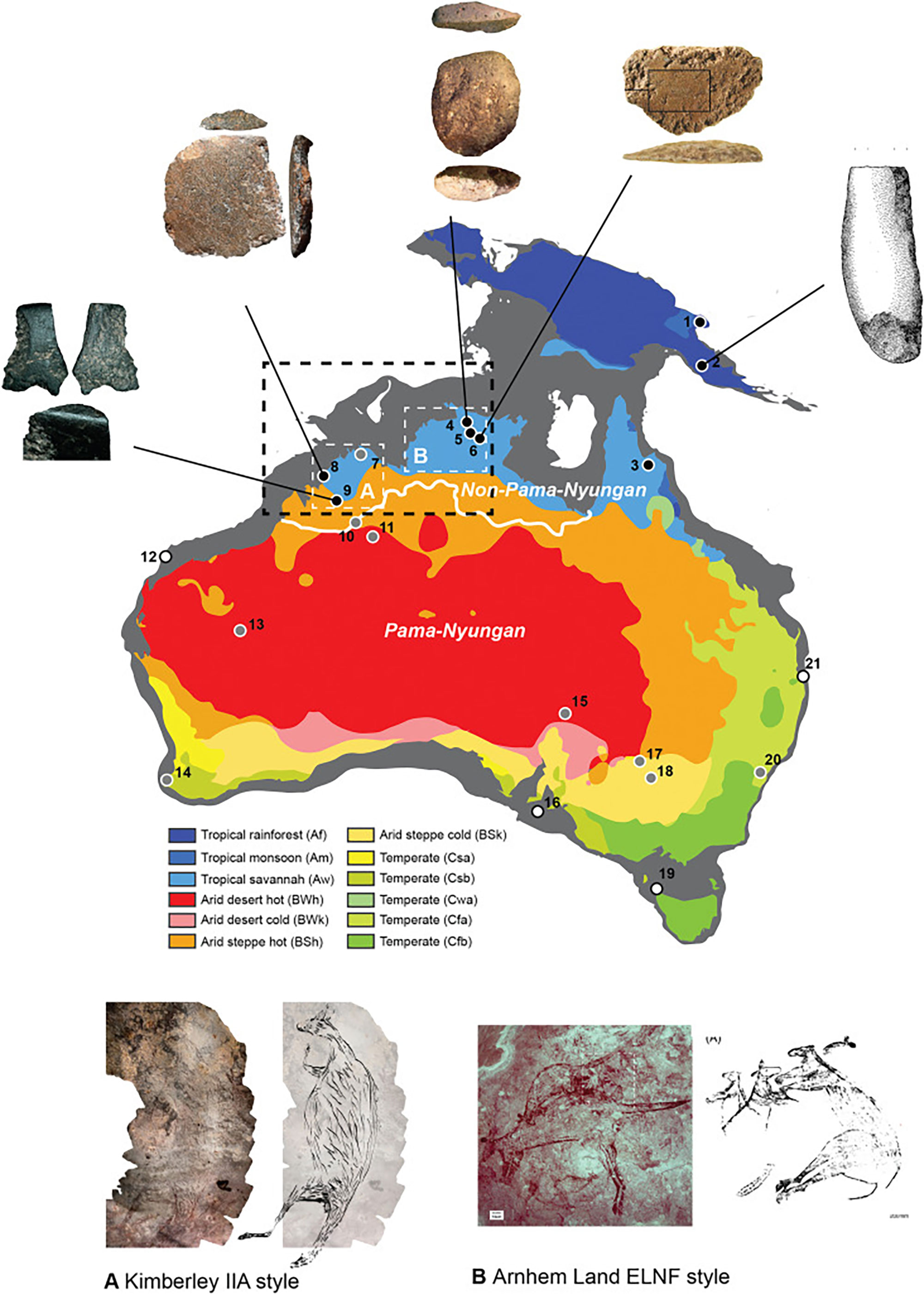 Map Of Australia 12000 Years Ago