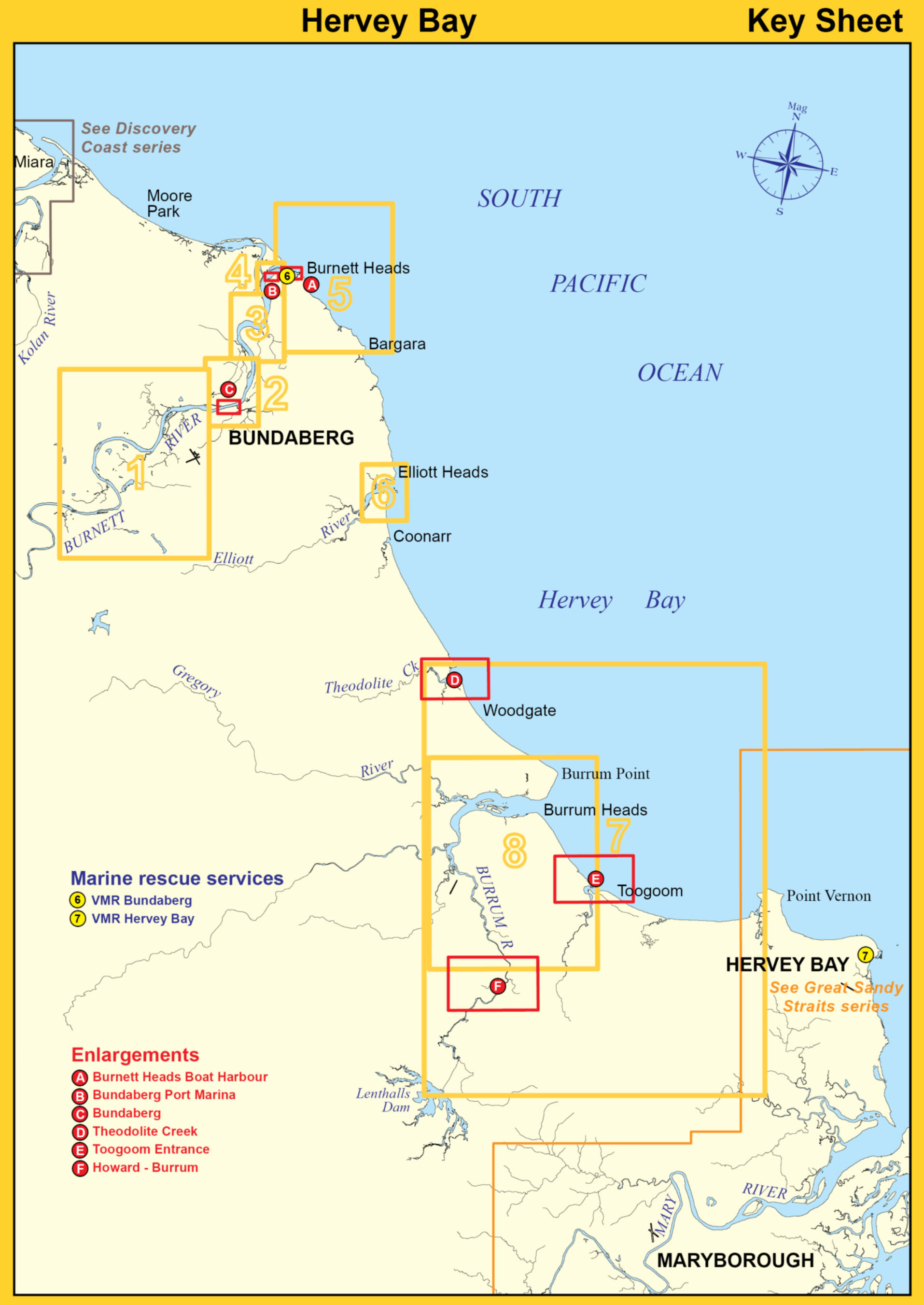 Map Of Australia Hervey Bay