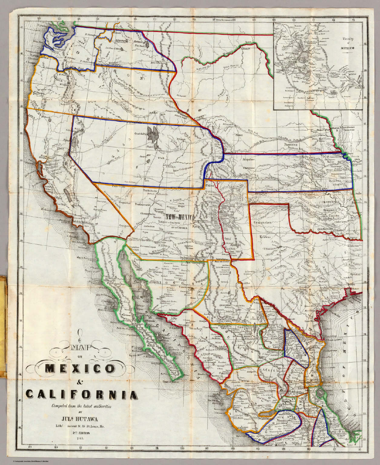 Map Of California In Mexico
