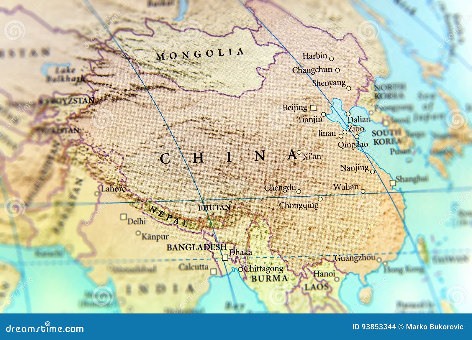 Map Of China Country