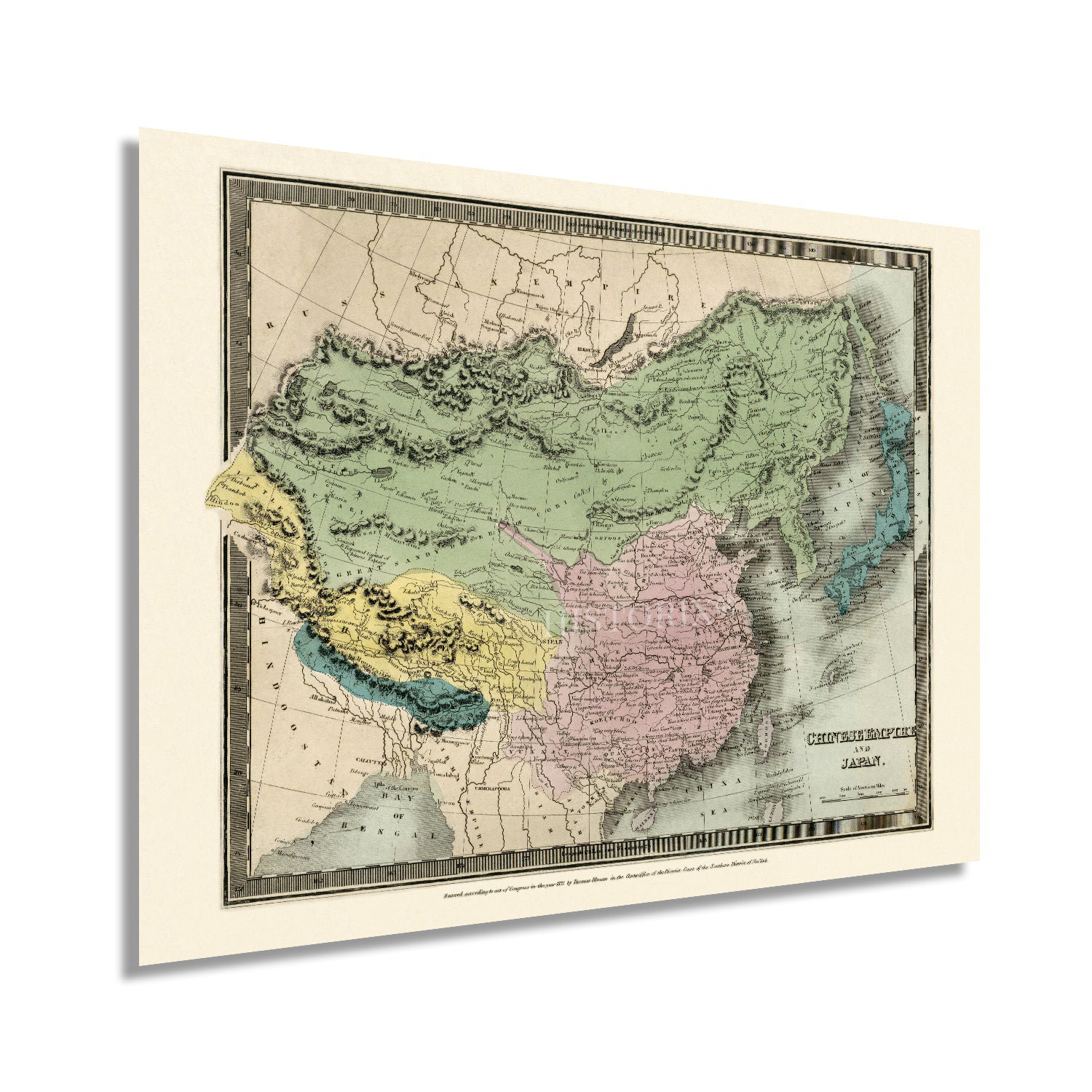 Map Of China History